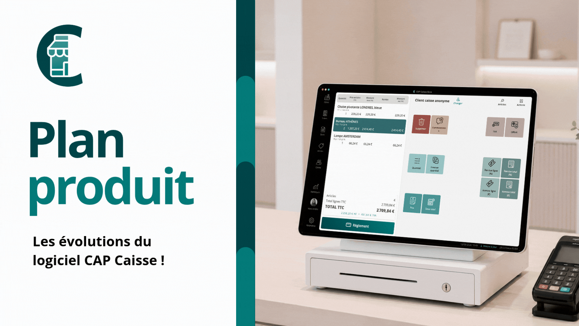 Vidéo plan produit